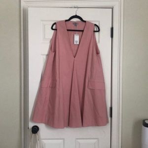 COS Pink trapeze dress